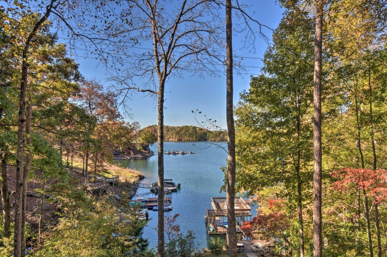 Lake Keowee Escape With Dock, Deck And Lake Access! Six Mile 외부 사진
